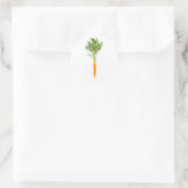 Carrot Runder Aufkleber (Tasche)
