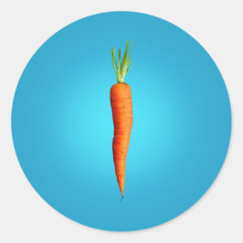 Carrot Runder Aufkleber