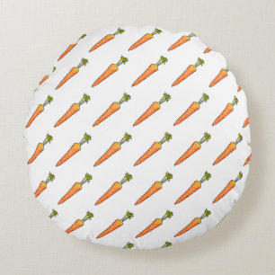 Carrot Rundes Kissen