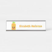 Carrot Schreibtischnamensplakette (Vorderseite )