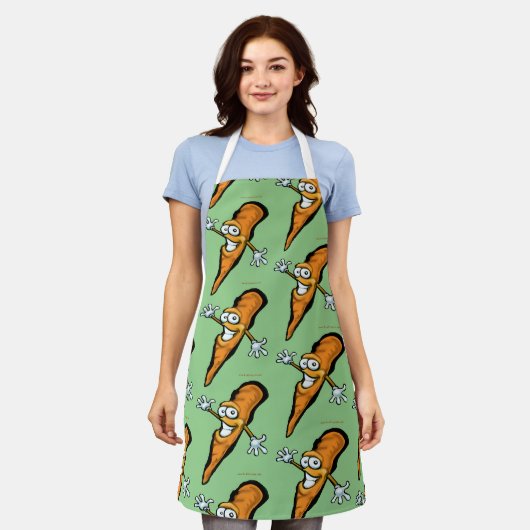 Carrot Schürze (Getragen)