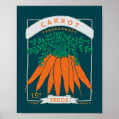 Carrot Seed Packet Poster (Reiche Marine) (Vorne)