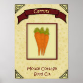 Carrot Seeds Poster (Vorne)