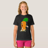 Carrot Skater Skateboard T-Shirt (Vorne ganz)