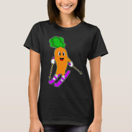 Carrot Skier Ski T-Shirt