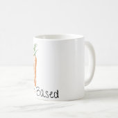Carrot-Tasse auf Pflanze Kaffeetasse (VorderseiteRechts)
