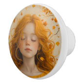 Carrot Top Kid Orange Accent Keramikknauf (Rechts)