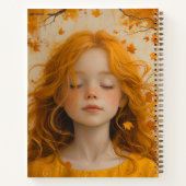 Carrot Top Kid - Personalisierte Fantasie Notizblock (Rückseite)