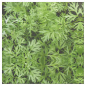 Carrot Tops Gemustertes Floßgewebe Stoff (Nahaufnahme)