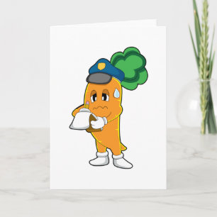 Carrot Traffic Warden Parkticket Karte
