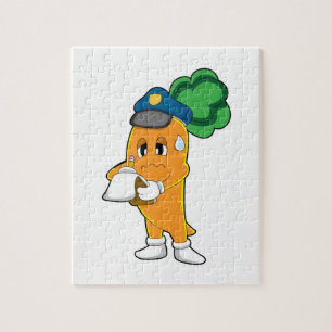 Carrot Traffic Warden Parkticket Puzzle