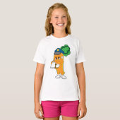 Carrot Traffic Warden Parkticket T-Shirt (Vorne ganz)