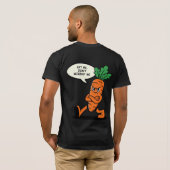 CARROT VEGAN T-Shirt (Schwarz voll)