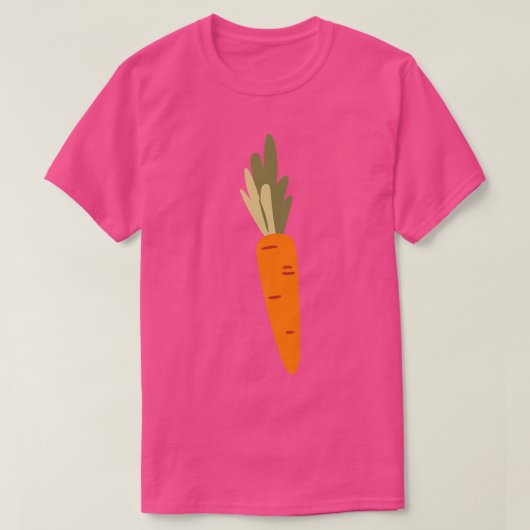 Carrot Veggie Vegetarier T-Shirt (Design vorne)