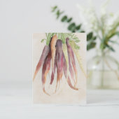 Carrots, 5x7 Post Card Postkarte (Stehend Vorderseite)