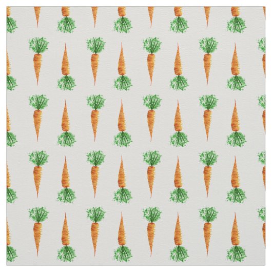 Carrots Aquarell Moderne Muster Stoff (Muster)