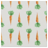 Carrots Aquarell Moderne Muster Stoff (Nahaufnahme)