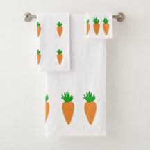 "Carrots" Badetuch-Set