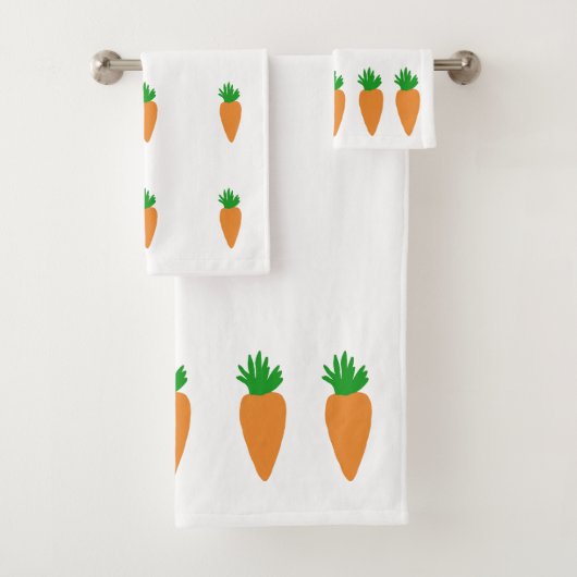 "Carrots" Badetuch-Set Badhandtuch Set (Insitu)