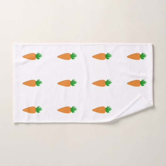 "Carrots" Badetuch-Set Badhandtuch Set (Handtuch)