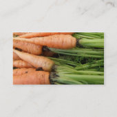 Carrots Business Card Visitenkarte (Rückseite)