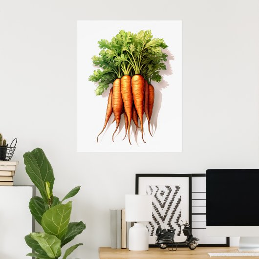 CARROTS druckbar Poster (Heimbüro)