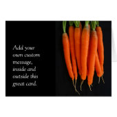 Carrots Frisch aus dem Garten (Vorderseite (Horizontal))