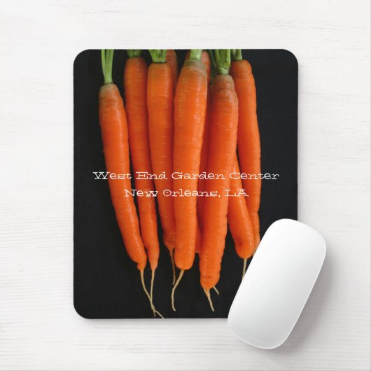 Carrots Frisch aus dem Garten Mousepad (Mit Mouse)