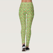 Carrots Green Leggings - OsterYoga Pants (Rückseite)