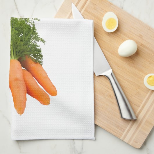 "Carrots" Küchentücher (Viertel Falte)