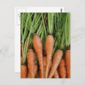 Carrots Postkarte (Vorne/Hinten)