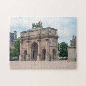 Carrousel Arch of Triumph in Paris, Frankreich Puzzle (Horizontal)
