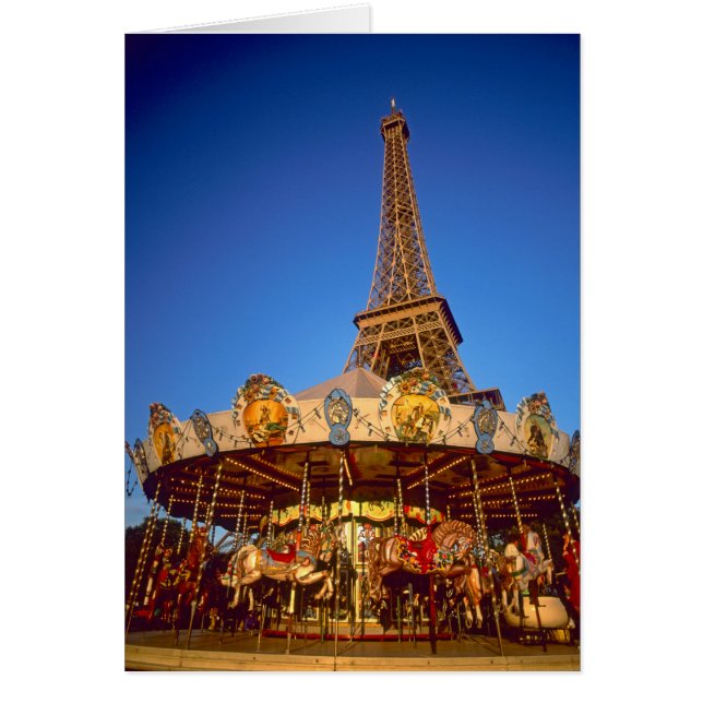 Carrousel, Eiffelturm, Paris, Frankreich (Vorne)