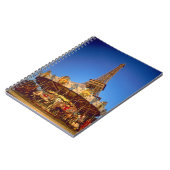 Carrousel, Eiffelturm, Paris, Frankreich Notizblock (Linke Seite)
