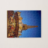 Carrousel, Eiffelturm, Paris, Frankreich Puzzle (Horizontal)