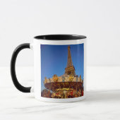 Carrousel, Eiffelturm, Paris, Frankreich Tasse (Links)
