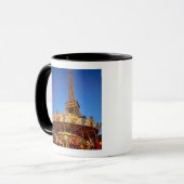 Carrousel, Eiffelturm, Paris, Frankreich Tasse (Vorderseite Links)