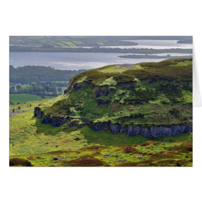 Carrowkeel über den Hütten (Vorderseite (Horizontal))