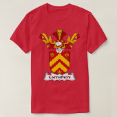 Carruthers Coat of Arms Family Crest  T-Shirt (Design vorne)