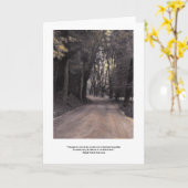 Carry Beauty Inside Emerson Zitat Karte (Gelbe Blume)