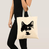 Carry Chaos – Inked Cat Tragetasche (Vorderseite (Produkt))