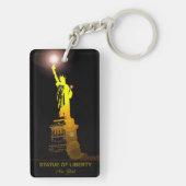 Carry Freedom: Statue of Liberty Schlüsselanhänger (Rückseite)