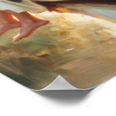 Carry Her Home, Modern Christian Art, Jesus Heals Poster (Ecke)