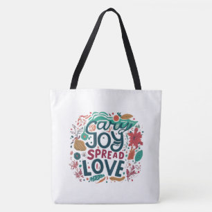 Carry Joy, Spread Liebe - Schultertasche Tasche