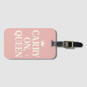 Carry On, Königin Gepäckanhänger (Vorderseite (Horizontal))