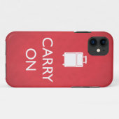 Carry on Luggage Funny Meme Case-Mate iPhone Hülle (Rückseite (Horizontal))