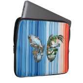 Carry the Future, Protect the Planet - COP30 Laptopschutzhülle (Vorne Rechts)