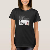 Carry Your Books In Style Reading Book Discussion  T-Shirt (Vorderseite)