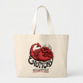 Carry Your Sin Gluttony  Jumbo Stoffbeutel (Vorne)