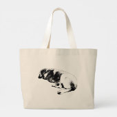 Carrying a Slower Rhythm Jumbo Stoffbeutel (Rückseite)